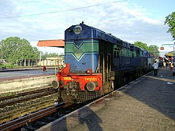 loco at Gudivada Train station