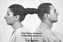 Ulay and Marina Abramovic, The Other collective in one of their works Abramovic Ulay.jpg