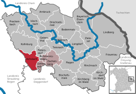 Kaart van Achslach
