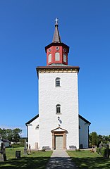 Kyrkan från söder