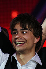 Победителят на Евровизия 2009 Александър Рибак от  Норвегия