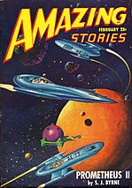 Amazing Stories cover image for February 1948