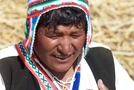 Indiano en Bolivio