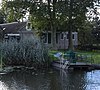 Boerderij (meer terug in de richting Baambrugge en zonder brug) laag dwarshuis