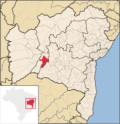 Bom Jesus da Lapa – Mappa