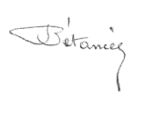 signature de Ramón Emeterio Betances