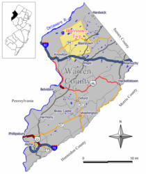 Blairstown – Mappa