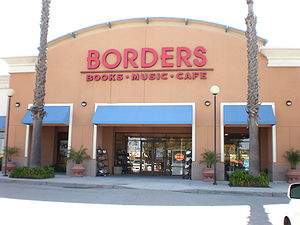 Borders in San Mateo, California.