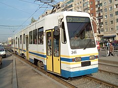 1997: Along with FAUR, Electroputere is invited in the V3A modernization programme, modernizing 13 trams, 10 using home-made equipment.