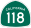 California 118.svg