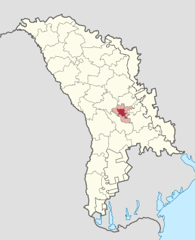 Localisation de Kichinovie en Moldavie