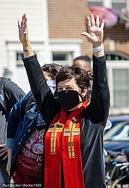 Protestor, Columbus, Ohio, June 1