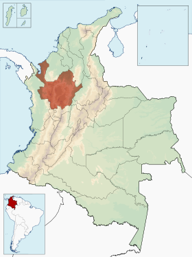 Localisation de Antioquia