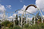 Colossus (Thorpe Park), Zug im Looping