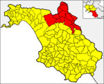 Mappa della diocesi