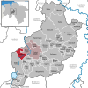 Lage der Gemeinde Drebber im Landkreis Diepholz