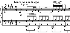 Excerpt from Chopin's Etude Op.10 No.3