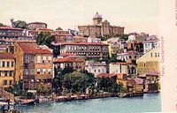 View of the Phanarion quarter, the historical centre of the Greek community of Constantinople in Ottoman times, ca. 1900 Fanarion.jpg