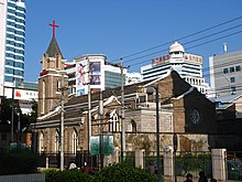 Flower Lane Church is the first Methodist church erected in downtown Fuzhou. Flower lane church 2010.jpg