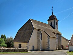 L'église de Fontain.
