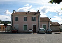 Gare de Lalevade-d'Ardèche en 2009.