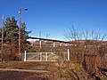 Entrance gates to slipway