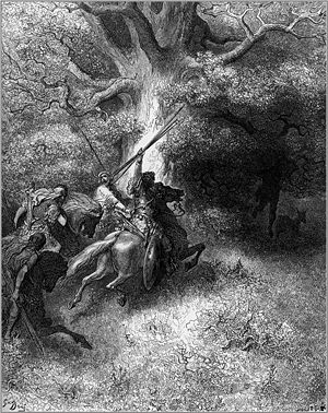 Death of Absolom, Gustave Dore