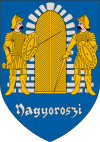 Brasão de armas de Nagyoroszi