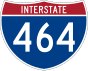 Interstate 464 marker