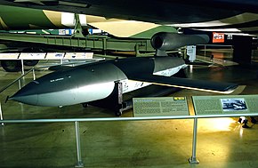 国立アメリカ空軍博物館に展示されるリパブリック・フォードJB-2ルーン。