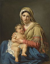 Vierge à l'Enfant, localisation inconnue.