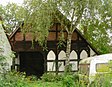 Das Hallenhaus des Köritzhof mit Toreinfahrt im Schaugiebel