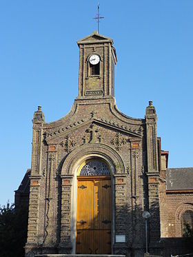 La fosse La Sentinelle en 2011, reconvertie en église.