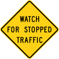 Watch for Stopped Vehicles SW60(CA)