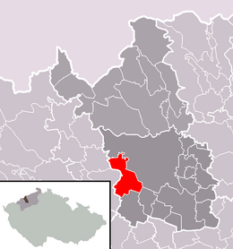 Malé Březno - Localizazion