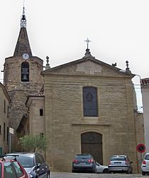 The church of Malemort du Comtat