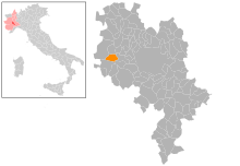 Localisation de Dusino San Michele