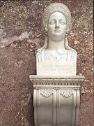 Buste de l'impératrice Marie-Thérèse d'Autriche, dans le Walhalla près de Ratisbonne (1811)