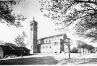 Die für die österreich-ungarische Marine erbaute Kirche Madonna del Mare in Pola, 1910