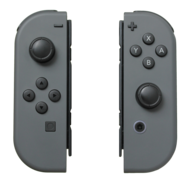 Standalone Joy-Con (Add the grip attachments before playing.)