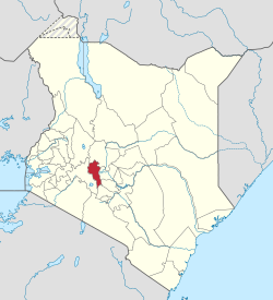 Location in Kenya