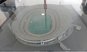 Modell des alten Estádio da Luz (Oktober 2015)