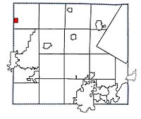 Location within Outagamie county