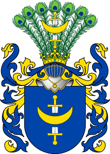 Coat of arms of the Trzaska clan