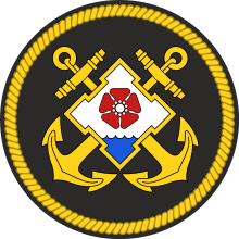 Patch of the White Sea Naval Base.svg