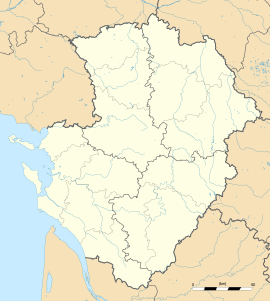 Saint-Augustin trên bản đồ Poitou-Charentes