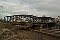 Le pont Amos, des brasseries du même nom, rejoignant les anciens Sablon-Est et Ouest