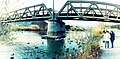 Ponte della ferrovia sul Centa di Albenga 1991