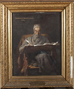 Portrait de Charles Renouvier, 1889, Carpentras, bibliothèque Inguimbertine.