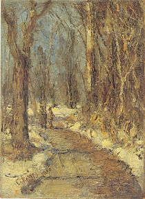 Rohlfs - Winterlandschaft, 1900